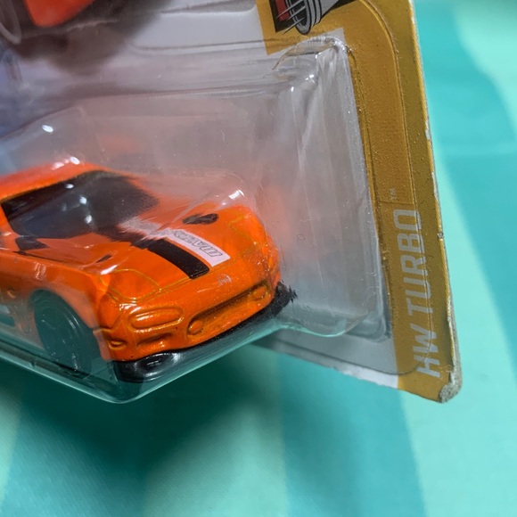 ERROR CAR 95 Mazda RX-7 orange Hot Wheels - Picture 8 of 11